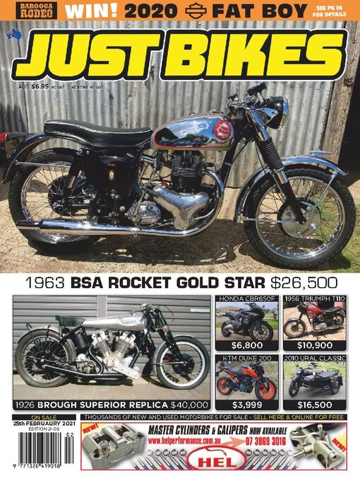 Title details for Just Bikes by JUST AUTO Classifieds Pty Ltd - Wait list